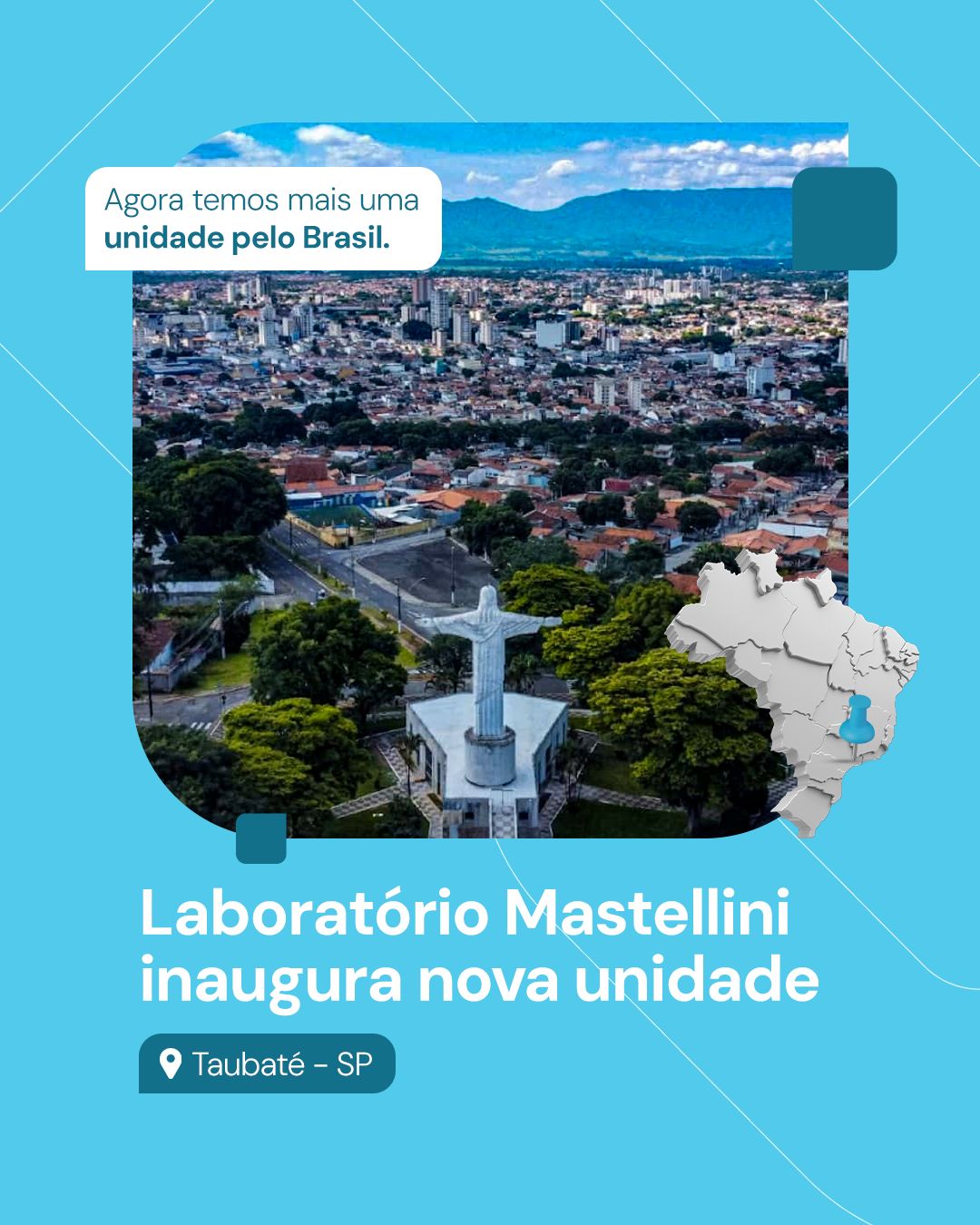 Mastellini inaugura unidade em Taubaté e amplia presença na região